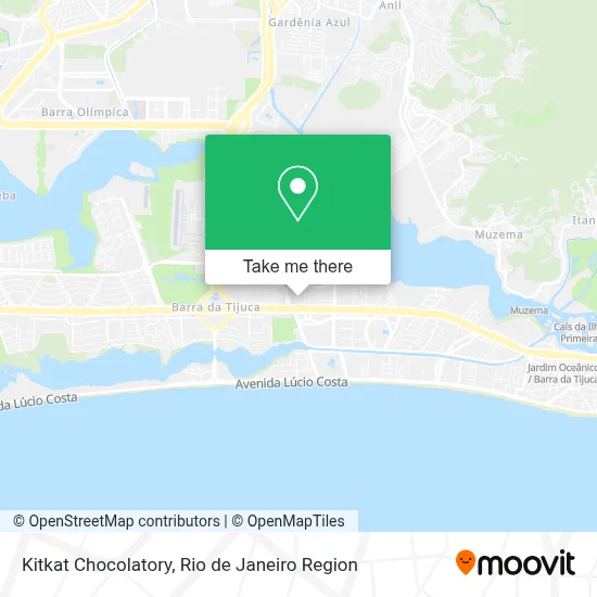 Kitkat Chocolatory map