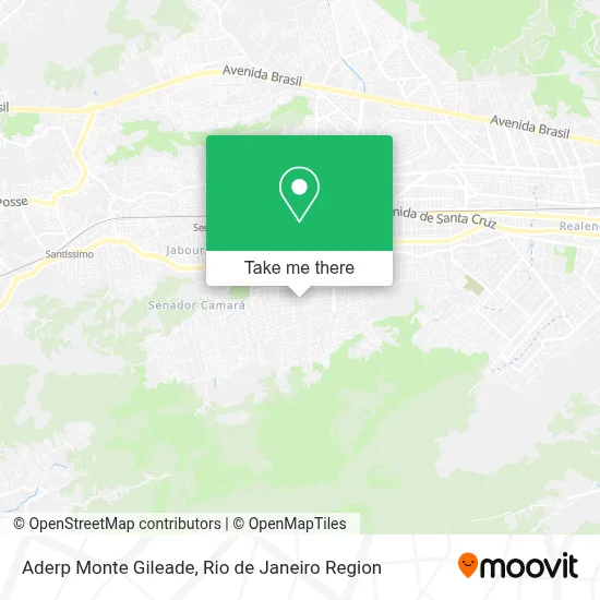 Aderp Monte Gileade map
