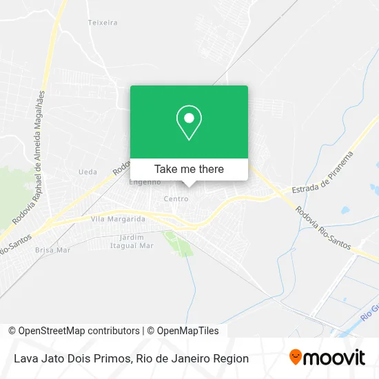 Lava Jato Dois Primos map