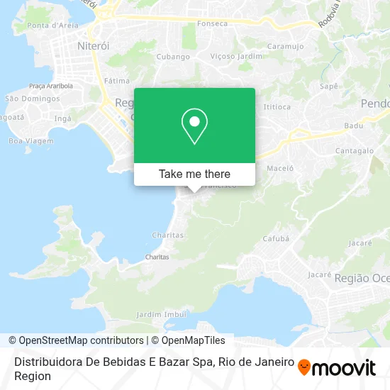 Distribuidora De Bebidas E Bazar Spa map