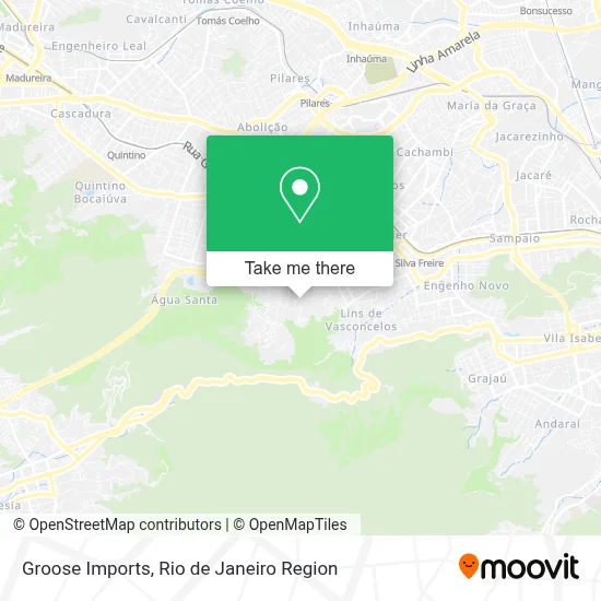Groose Imports map