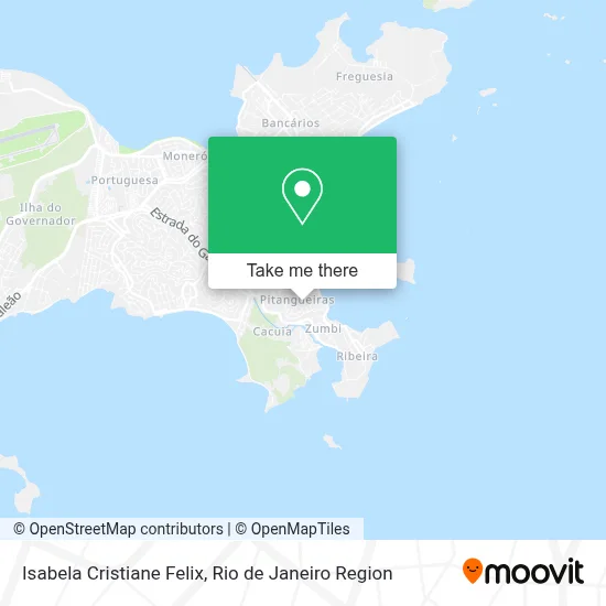 Isabela Cristiane Felix map