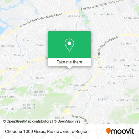 Choperia 1000 Graus map