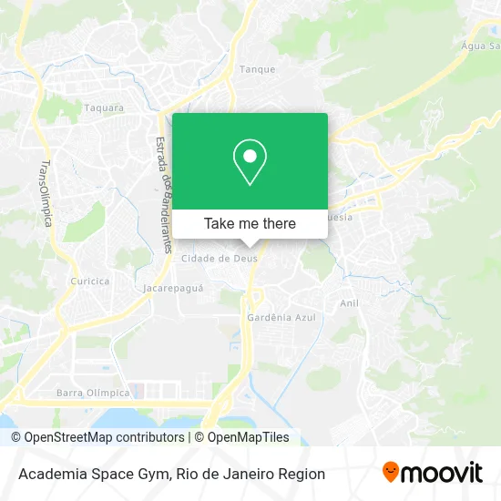 Academia Space Gym map