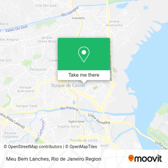 Meu Bem Lanches map