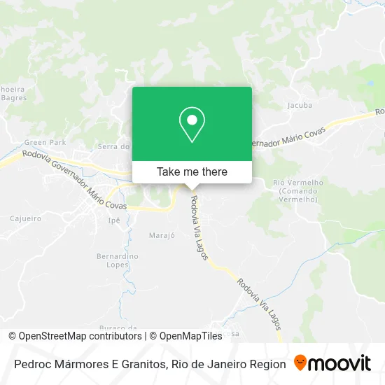 Pedroc Mármores E Granitos map