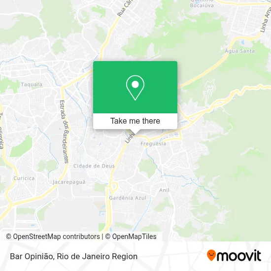 Bar Opinião map