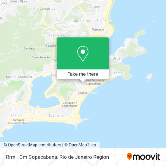 Rrm - Cm Copacabana map