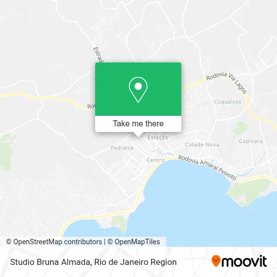 Studio Bruna Almada map