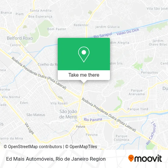 Ed Mais Automóveis map