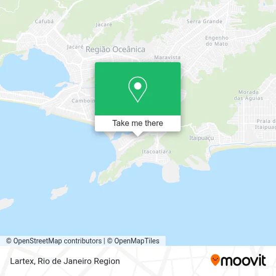 Lartex map