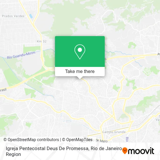 Igreja Pentecostal Deus De Promessa map