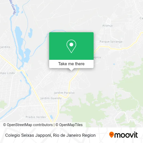 Colegio Seixas Japponi map