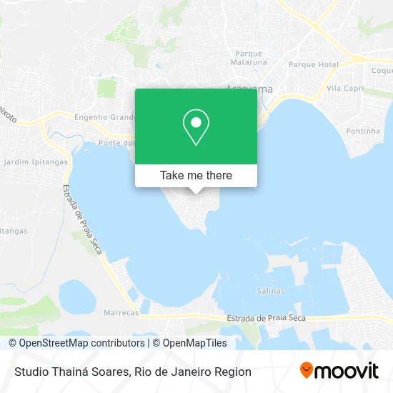 Studio Thainá Soares map