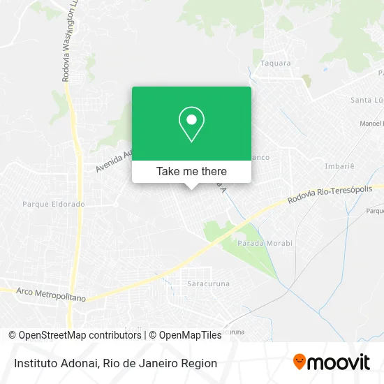 Instituto Adonai map