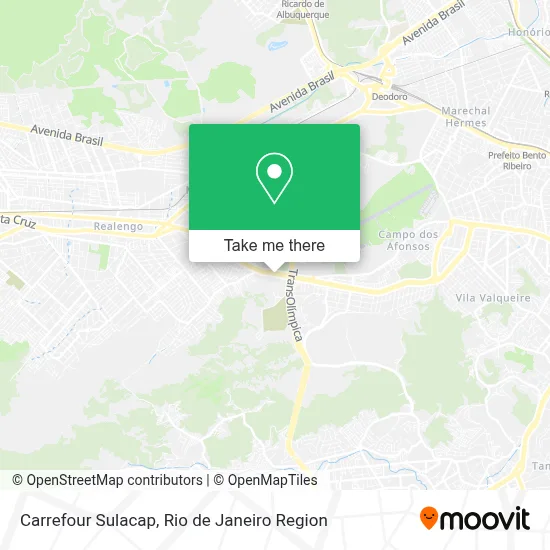 Carrefour Sulacap map