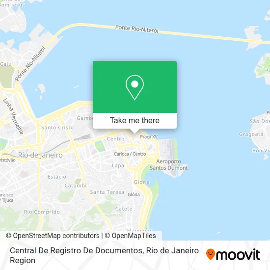 Central De Registro De Documentos map