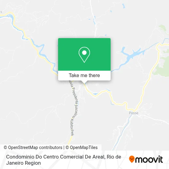 Condominio Do Centro Comercial De Areal map