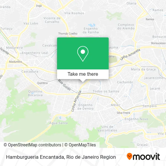 Hamburgueria Encantada map