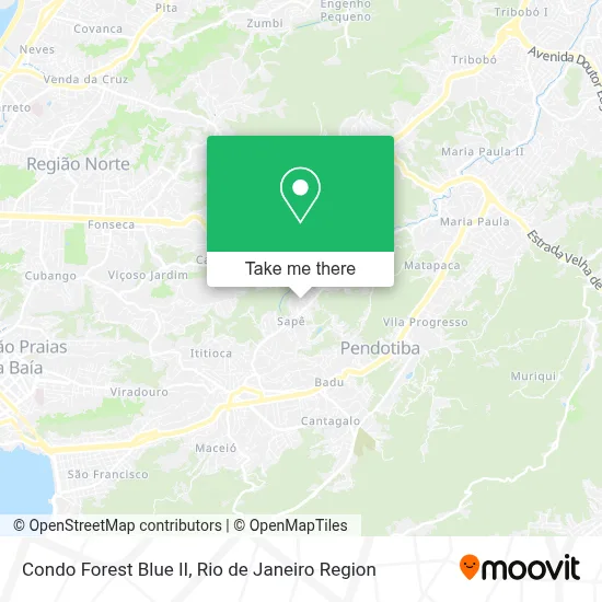 Condo Forest Blue II map