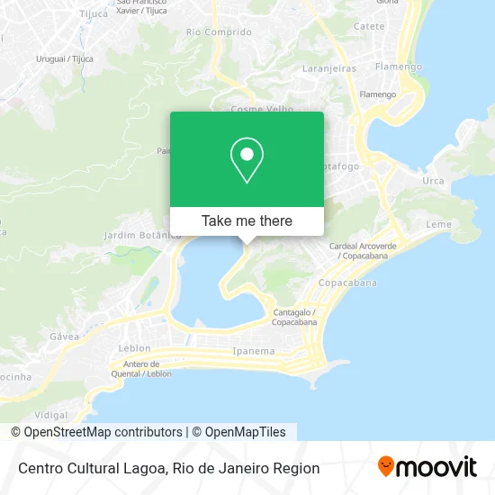 Centro Cultural Lagoa map