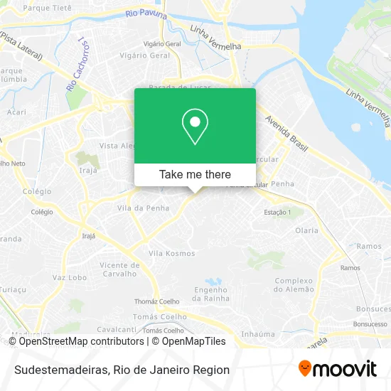 Sudestemadeiras map
