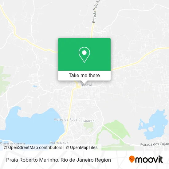 Praia Roberto Marinho map