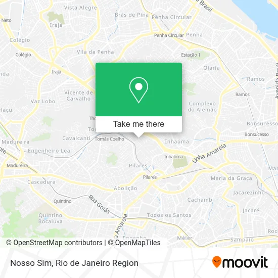 Nosso Sim map
