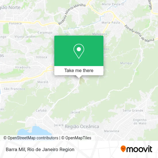 Barra Mil map