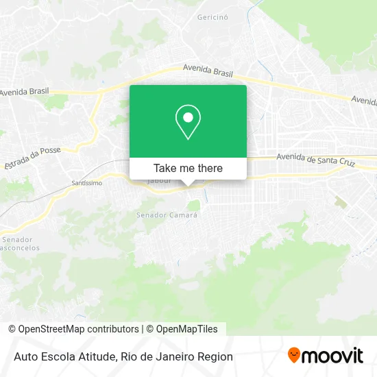 Auto Escola Atitude map