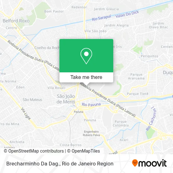 Brecharminho Da Dag. map