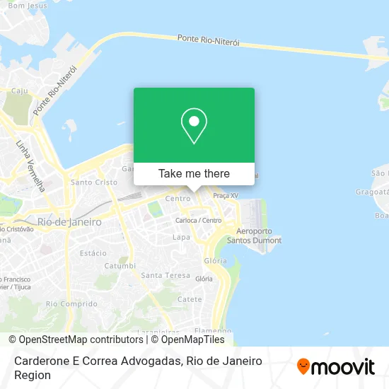 Carderone E Correa Advogadas map