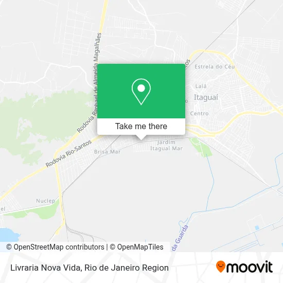 Livraria Nova Vida map