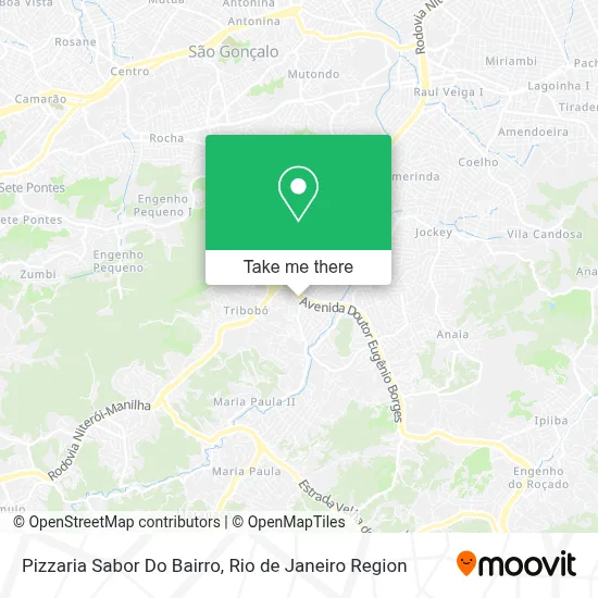 Pizzaria Sabor Do Bairro map