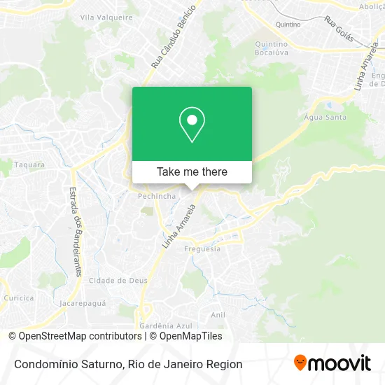 Condomínio Saturno map