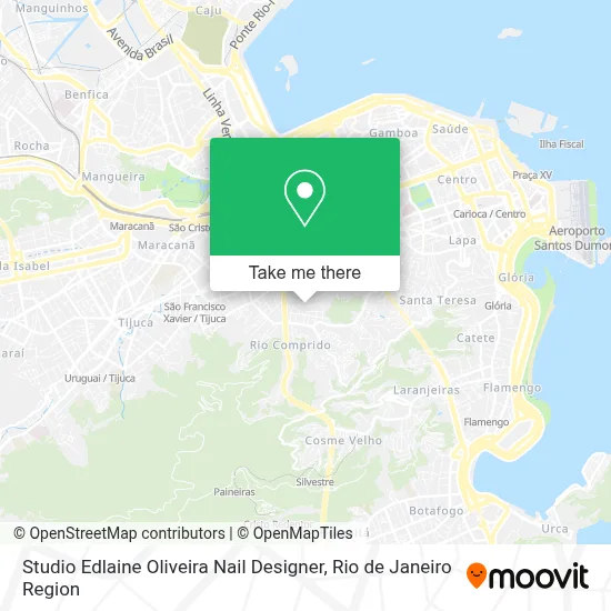 Studio Edlaine Oliveira Nail Designer map