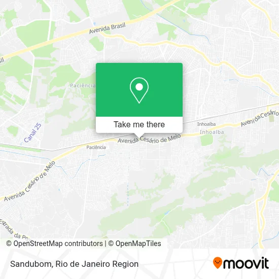 Sandubom map