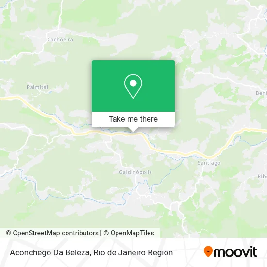Aconchego Da Beleza map