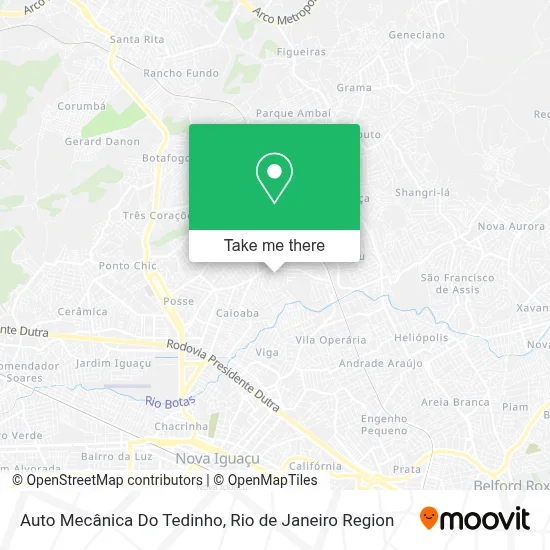 Auto Mecânica Do Tedinho map