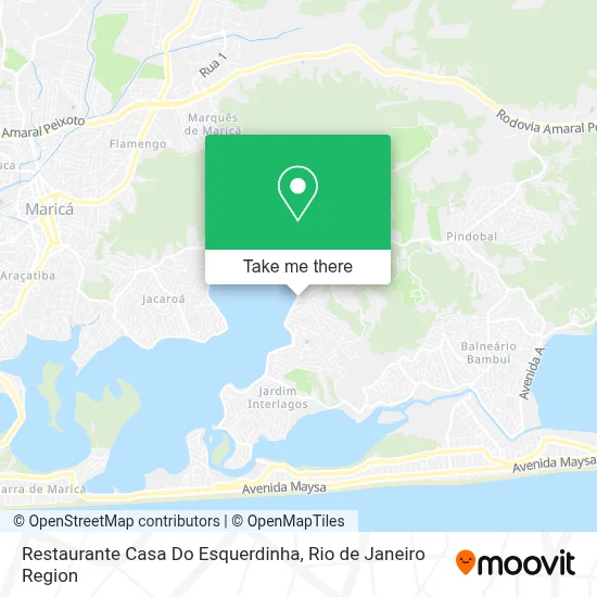 Restaurante Casa Do Esquerdinha map