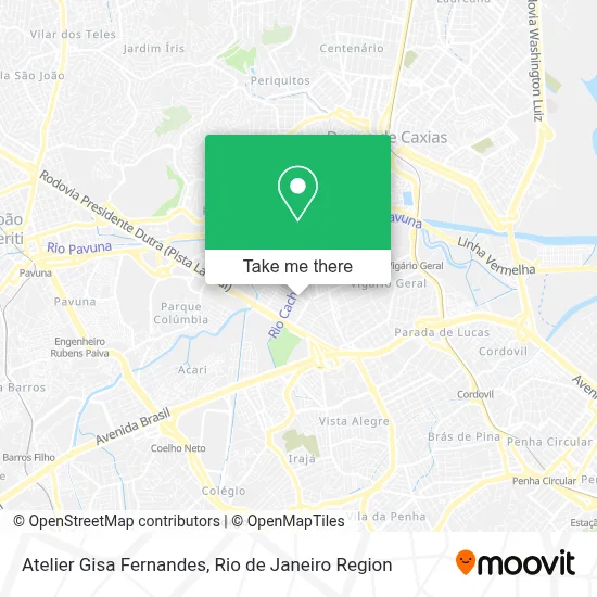 Atelier Gisa Fernandes map