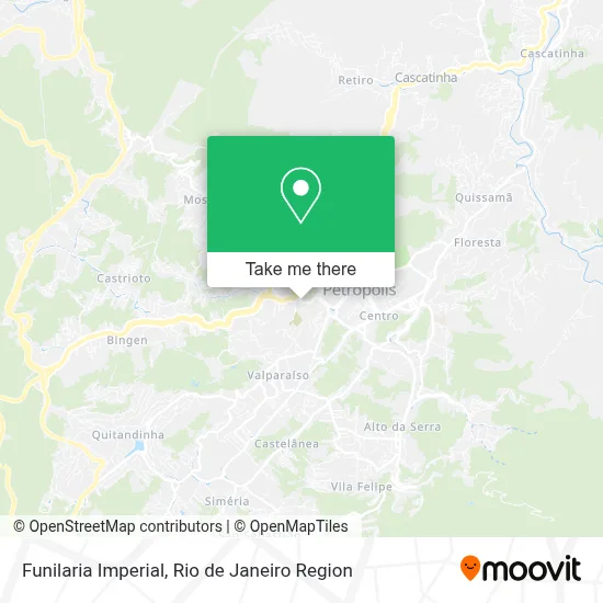 Funilaria Imperial map