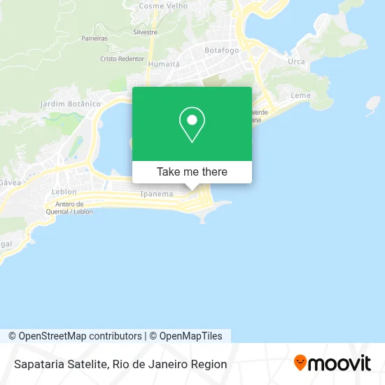Sapataria Satelite map