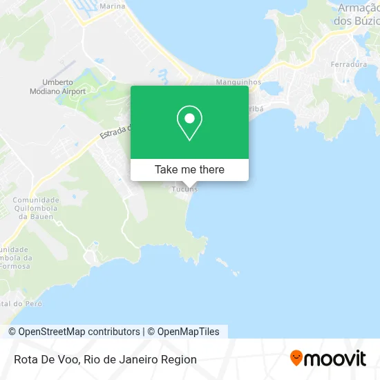 Rota De Voo map