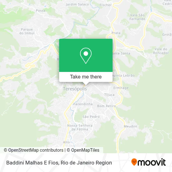 Baddini Malhas E Fios map