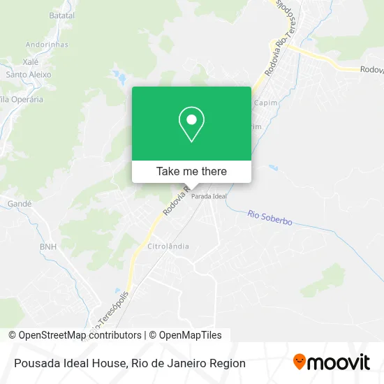 Pousada Ideal House map