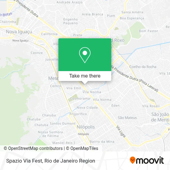Spazio Via Fest map