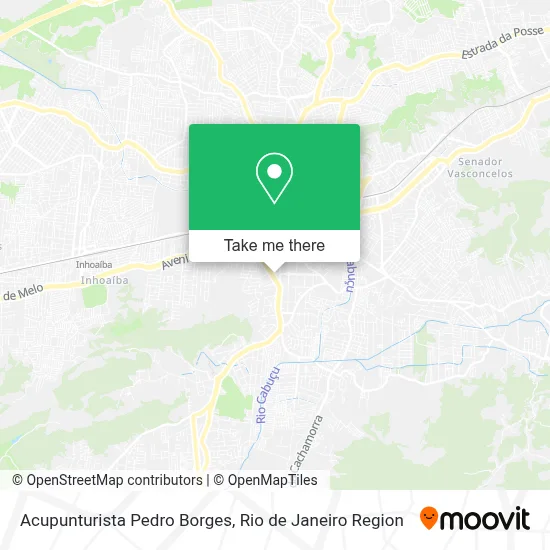 Acupunturista Pedro Borges map