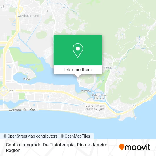 Centro Integrado De Fisioterapia map