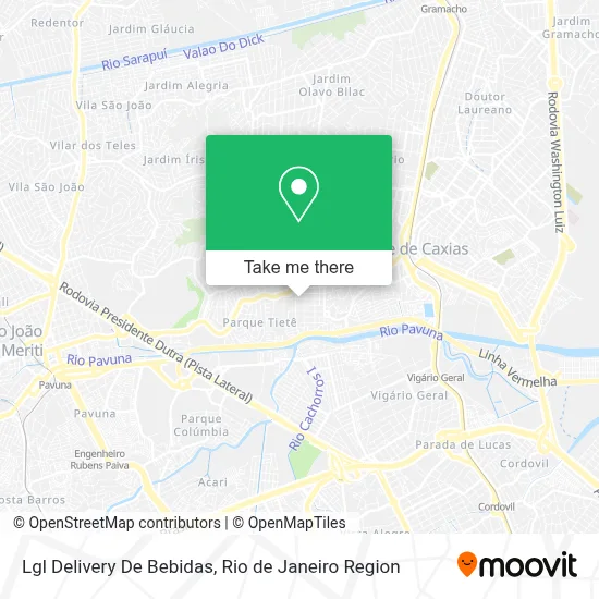 Lgl Delivery De Bebidas map